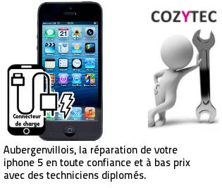 Reparation connecteur de charge iPhone 6 Aubergenville
