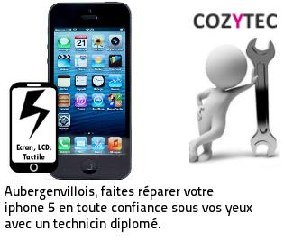 Reparation ecran iphone 5 Aubergenville