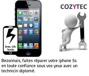 Reparation ecran iphone 5S Bezons