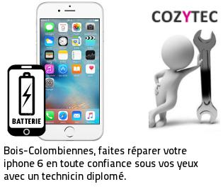 Reparation batterie iPhone 6 Bois-colombes