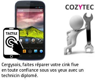 Reparation tactile Wiko Cink five Cergy
