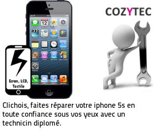 Reparation ecran iphone 5S Clichy