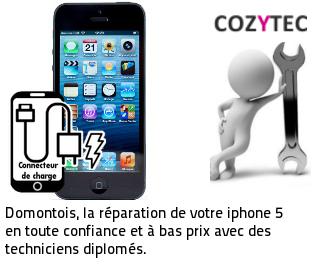 Reparation connecteur de charge iPhone 6 Domont