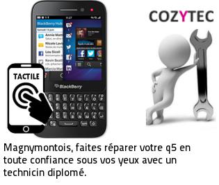Reparation tactile Blackberry Q5 Montmagny