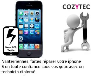 Reparation ecran iphone 5 Nanterre