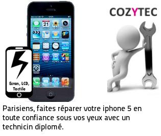 Reparation ecran iphone 5 Paris