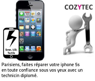 Reparation ecran iphone 5S Paris