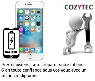 Reparation batterie iPhone 6 Pierrelaye