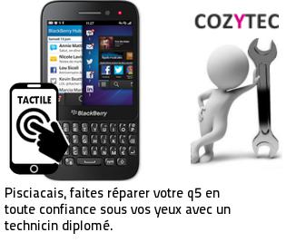 Reparation tactile Blackberry Q5 Poissy