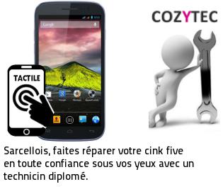 Reparation tactile Wiko Cink five Sarcelles