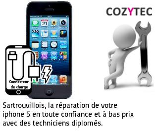 Reparation connecteur de charge iPhone 6 Sartrouville