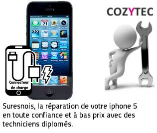 Reparation connecteur de charge iPhone 6 Suresnes