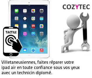 reparation vitre ipad air Villetaneuse
