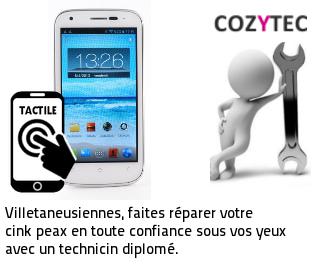 Reparation tactile Wiko Cink peax Villetaneuse